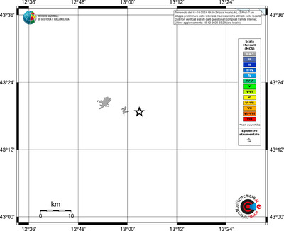 Mappa MCS - territori località