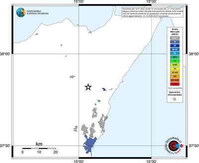 Mappa MCS - territori località