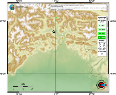 Mappa comuni con almeno 3 questionari