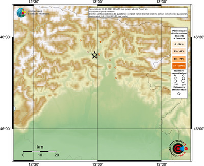 Mappa comuni con almeno 3 questionari