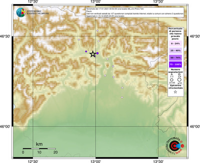 Mappa comuni con almeno 3 questionari