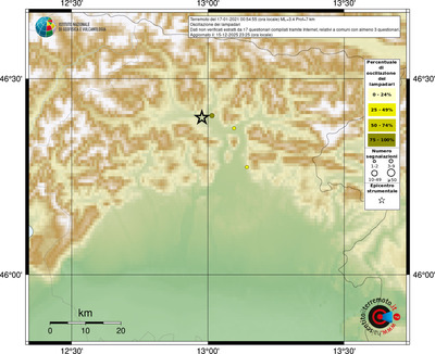 Mappa comuni con almeno 3 questionari