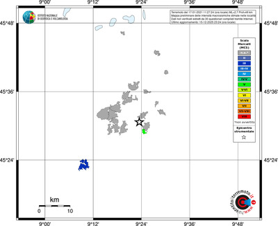 Mappa MCS - territori località