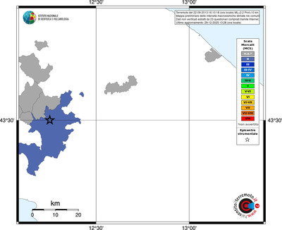 Mappa MCS - territori comuni