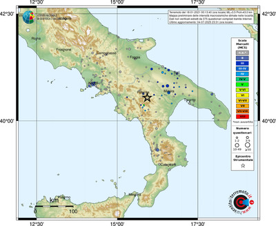 Mappa MCS - località