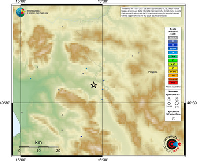 Mappa MCS - località