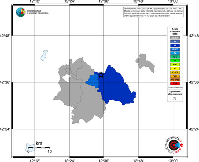 Mappa EMS - territori comuni