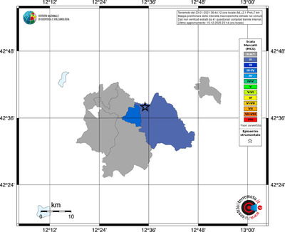 Mappa MCS - territori comuni