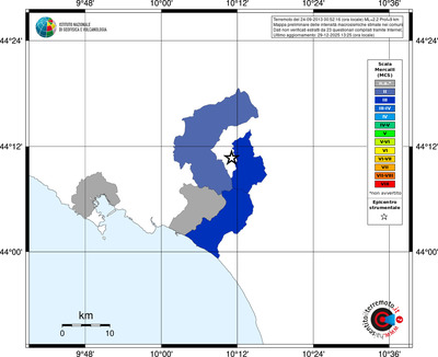Mappa MCS - territori comuni