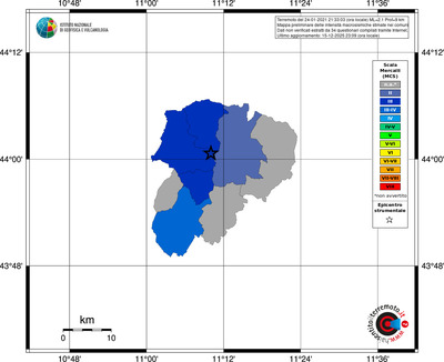 Mappa MCS - territori comuni