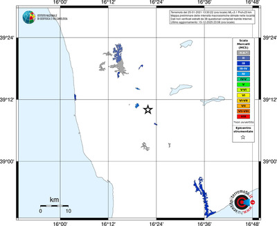 Mappa MCS - territori località