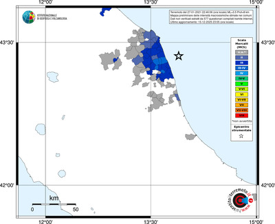 Mappa MCS - territori comuni