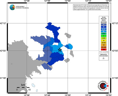 Mappa MCS - territori comuni