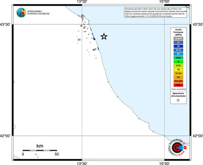 Mappa EMS - territori località