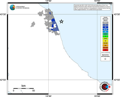 Mappa MCS - territori comuni
