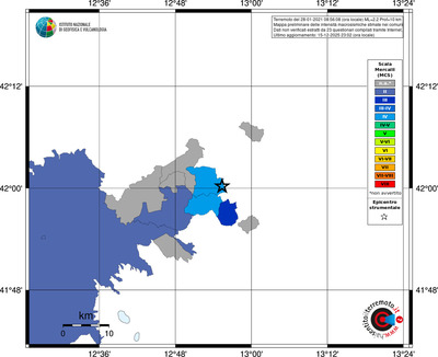Mappa MCS - territori comuni