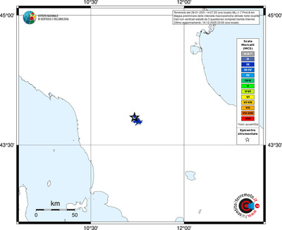 Mappa MCS - territori località