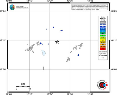 Mappa MCS - territori località
