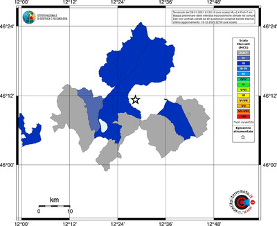 Mappa MCS - territori comuni
