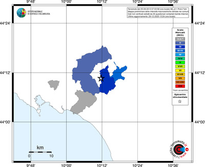 Mappa MCS - territori comuni