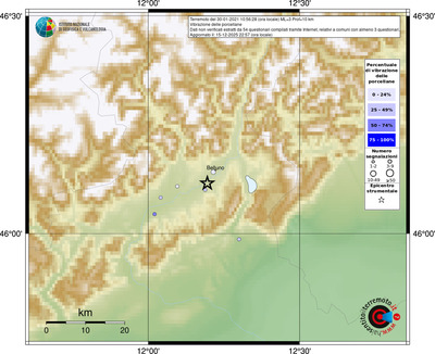 Mappa comuni con almeno 3 questionari