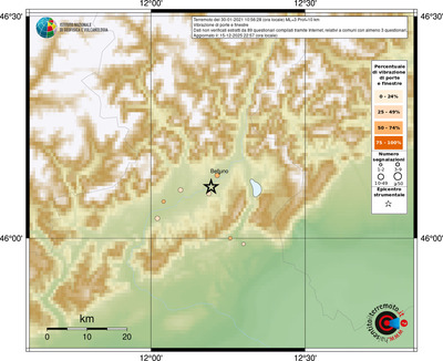 Mappa comuni con almeno 3 questionari