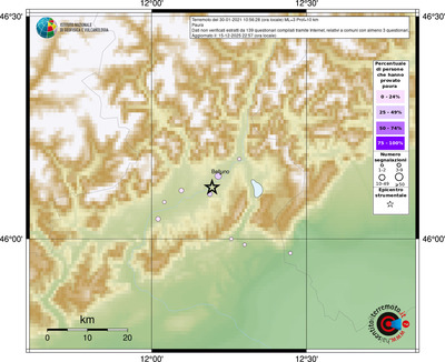 Mappa comuni con almeno 3 questionari