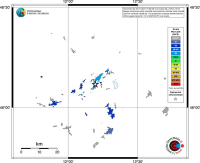 Mappa MCS - territori località