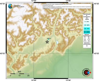 Mappa comuni con almeno 3 questionari