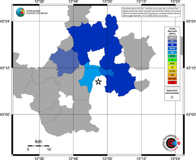 Mappa MCS - territori comuni