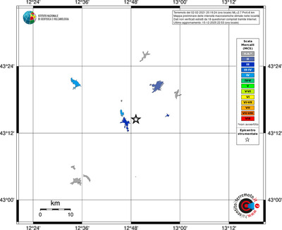 Mappa MCS - territori località