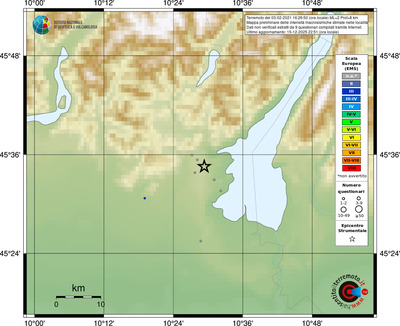 Mappa EMS - località