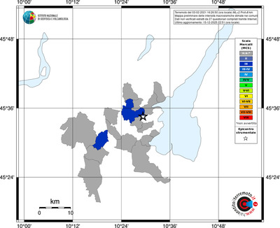 Mappa MCS - territori comuni