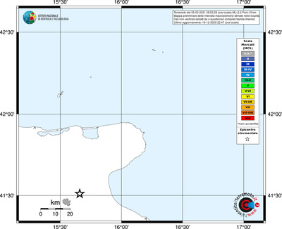 Mappa MCS - territori località