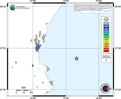 Mappa MCS - territori località