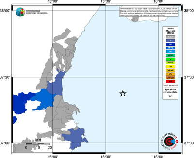 Mappa MCS - territori comuni