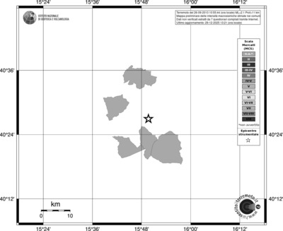 Mappa MCS - territori comuni