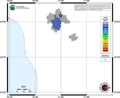 Mappa MCS - territori comuni