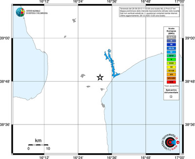 Mappa EMS - territori località