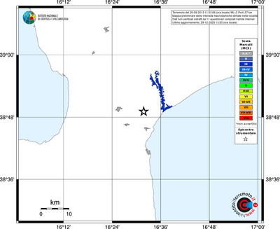Mappa MCS - territori località
