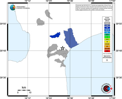 Mappa MCS - territori comuni