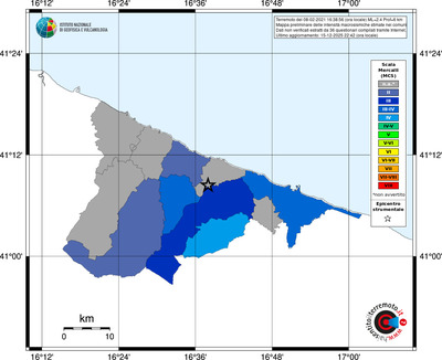 Mappa MCS - territori comuni