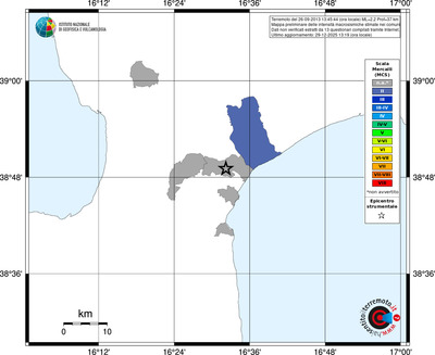 Mappa MCS - territori comuni