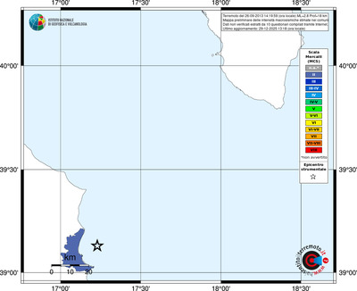 Mappa MCS - territori comuni