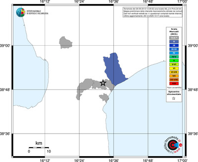 Mappa MCS - territori comuni