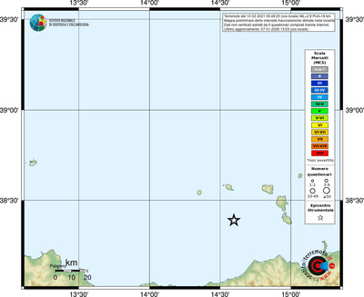 Mappa MCS - località