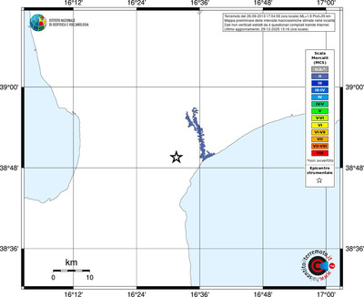 Mappa MCS - territori località