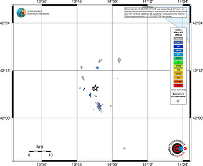 Mappa MCS - territori località
