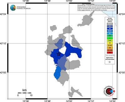 Mappa MCS - territori comuni
