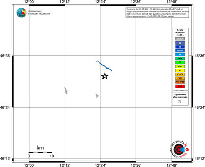 Mappa MCS - territori località